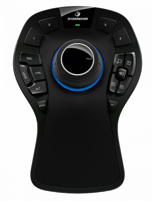 3D-Манипулятор 3DConnexion 3DX-700049 SpaceMouse Pro Wireless, USB