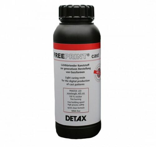 Фотополимер DETAX красный 1 л (Free print cast)